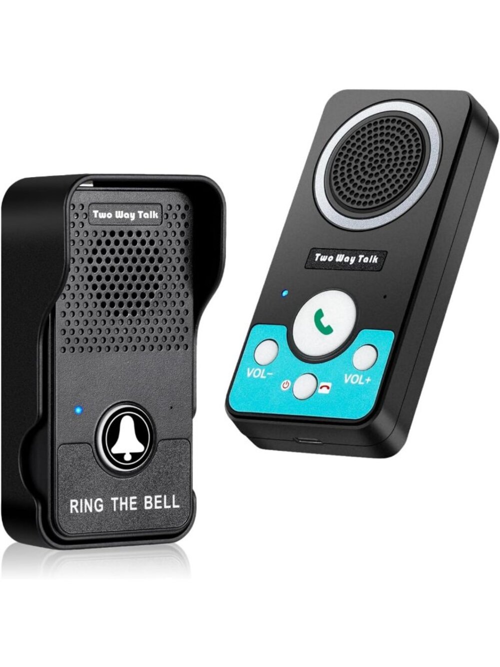 Wireless Doorbell with 2-Way Audio, Hands-Free Speaker for Easy Communication
